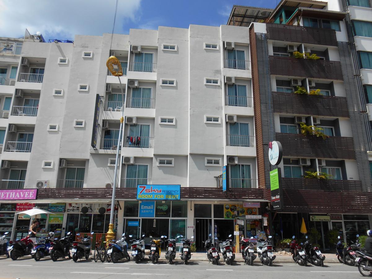 7 Sky Residency Hotell Patong Eksteriør bilde