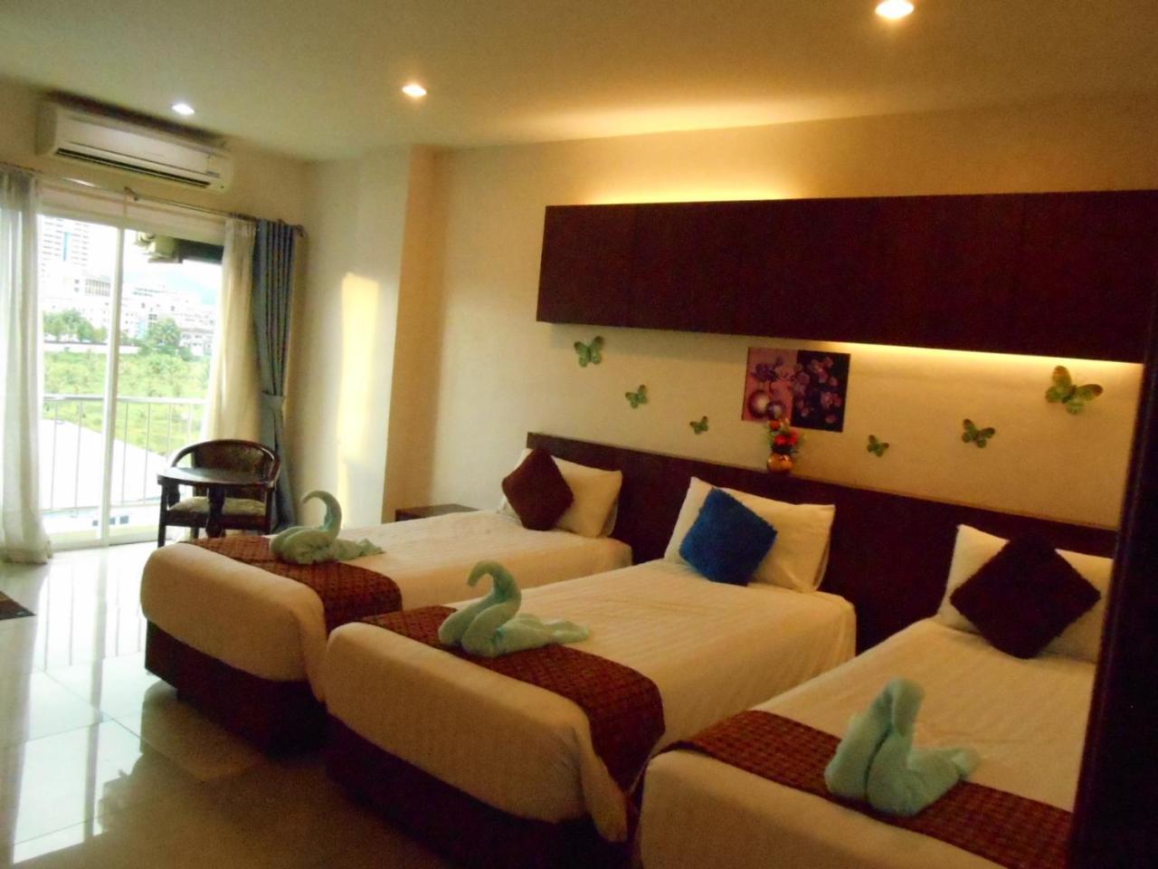 7 Sky Residency Hotell Patong Eksteriør bilde